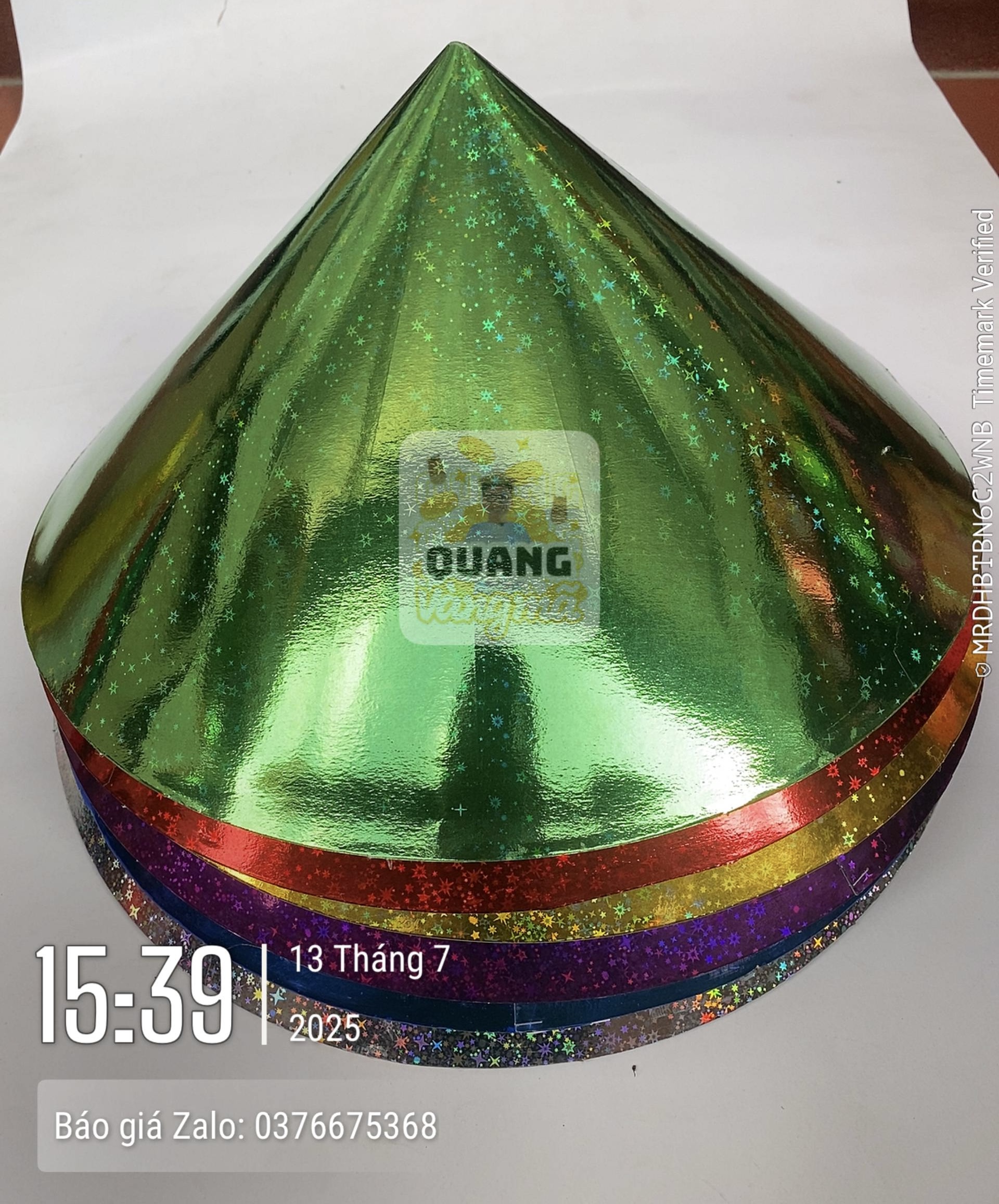 Nón quan ánh to